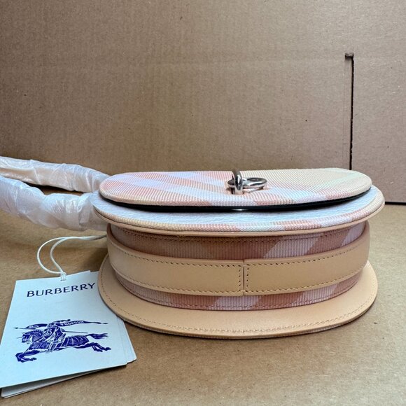 Burberry Mini Rocking Horse Shoulder Bag - Peach - Picture 10 of 13